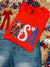 USA Appliqué Tee, Red