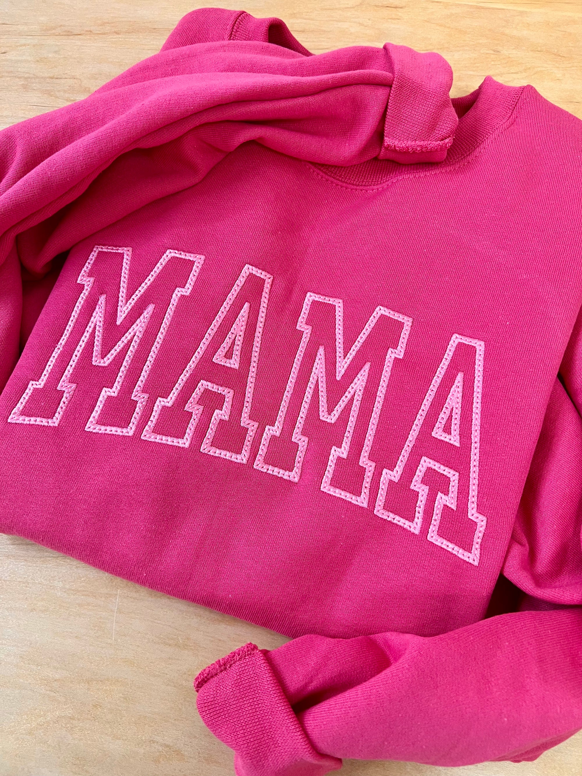 Monochrome Mama Sweatshirt, Pink