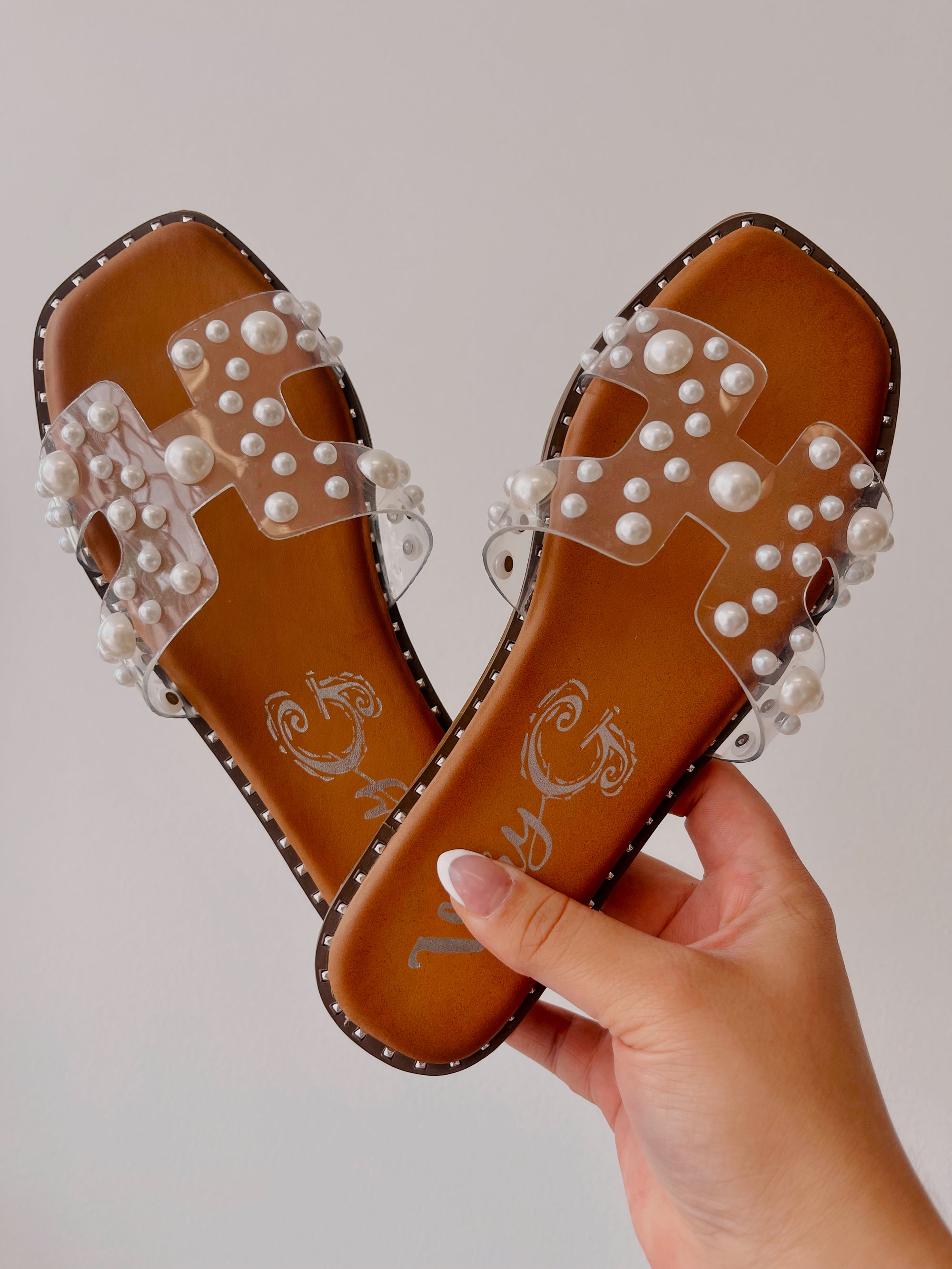 Pretty In Pearls Sandals