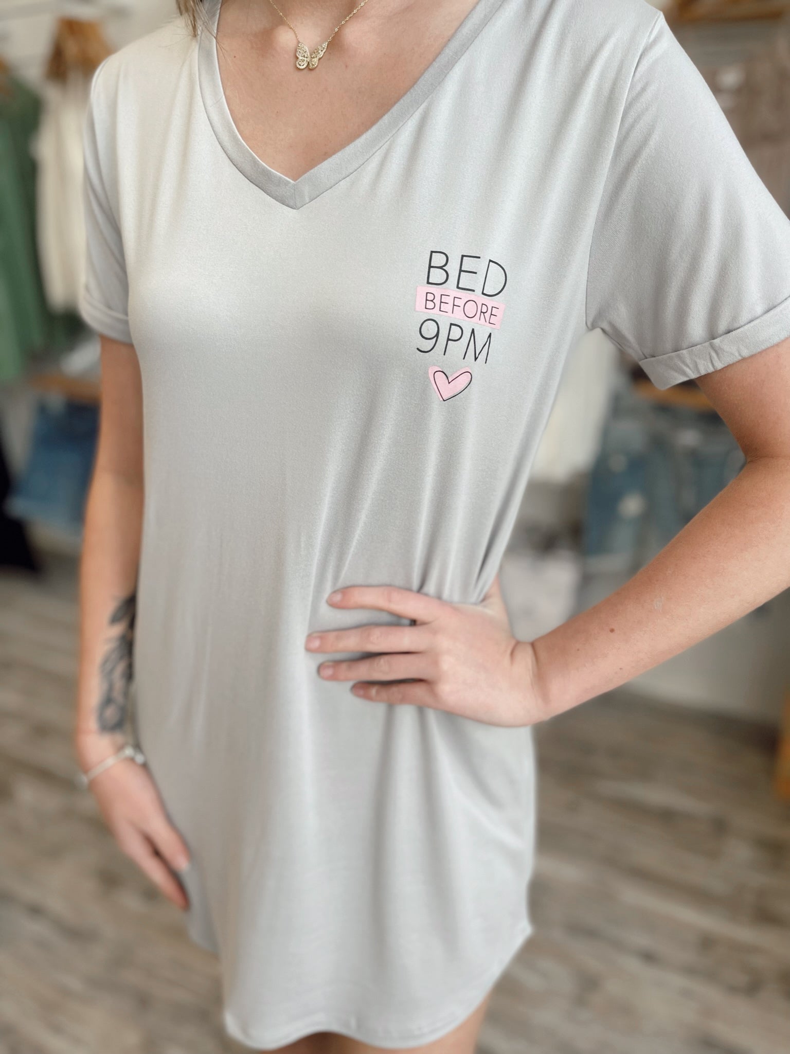 Bed Before 9 PM, Sleep Shirt