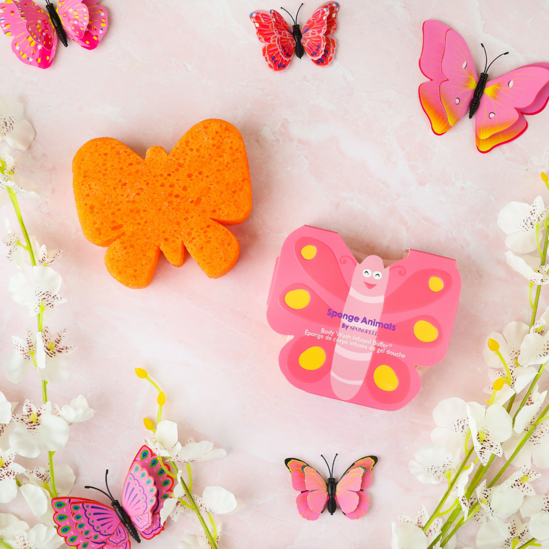 Butterfly Kid's Sponge