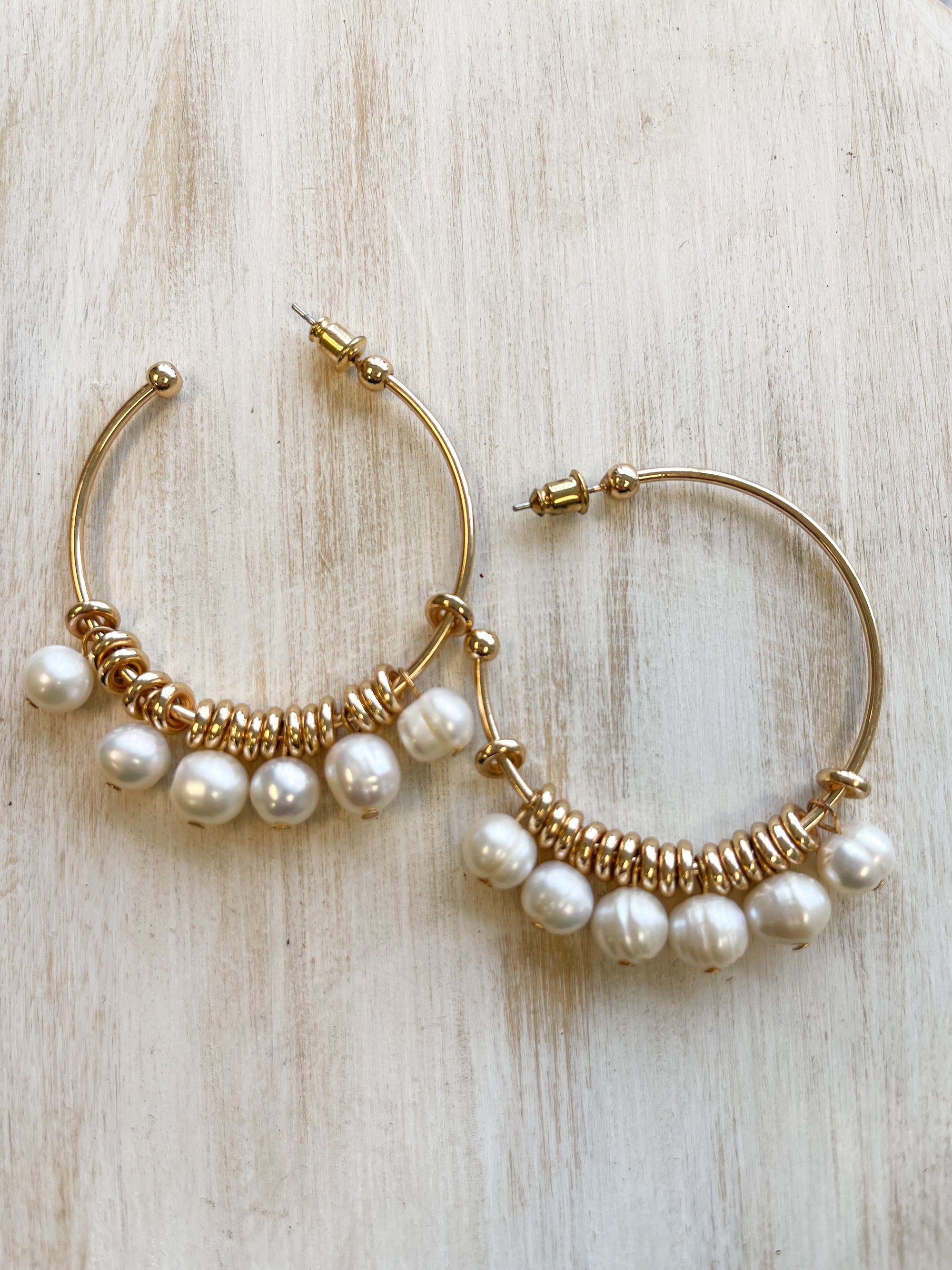 Pearl Bead Earrings