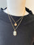 Stone Charm Gold Necklace