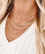 Faye Tiered Necklace, Gold